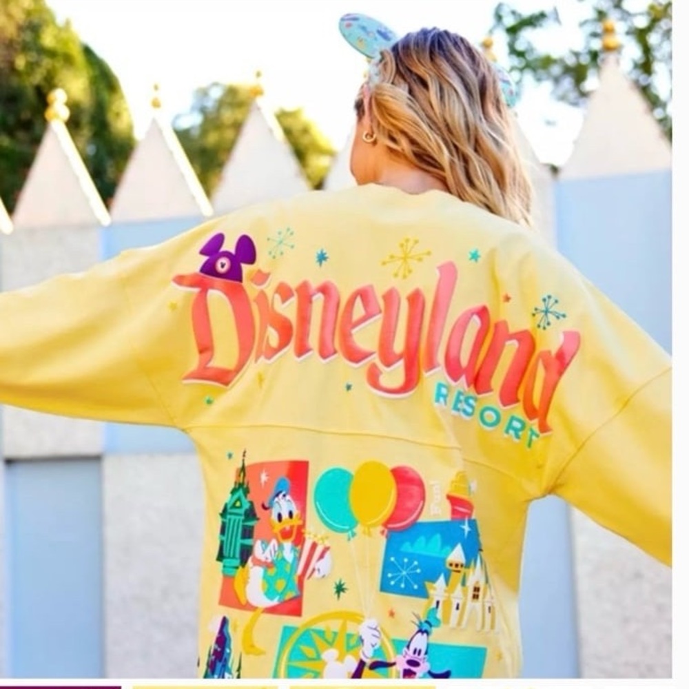 Disney Pullover Spirit Jersey nwt